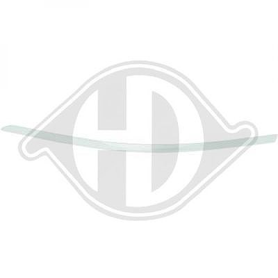 Diederichs Zier-/Schutzleiste, Stoßfänger [Hersteller-Nr. 1681166] für Mercedes-Benz von DIEDERICHS