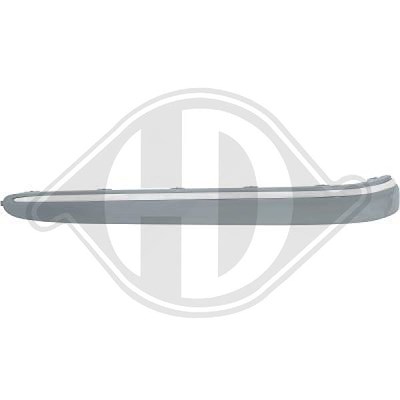 Diederichs Zier-/Schutzleiste, Stoßfänger [Hersteller-Nr. 1615069] für Mercedes-Benz von DIEDERICHS