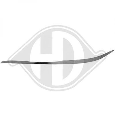 Diederichs Zier-/Schutzleiste, Stoßfänger [Hersteller-Nr. 1615165] für Mercedes-Benz von DIEDERICHS