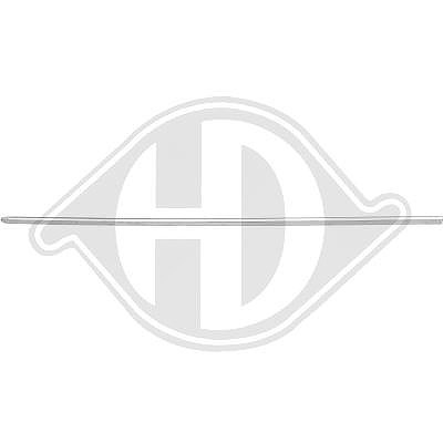 Diederichs Zier-/Schutzleiste, Tür [Hersteller-Nr. 2247221] für VW von DIEDERICHS