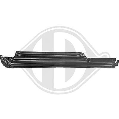 Diederichs Einstiegblech [Hersteller-Nr. 9150023] für Mercedes-Benz, VW von DIEDERICHS