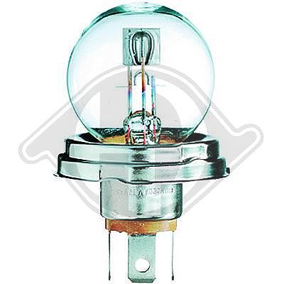 Diederichs Glühlampe, Fernscheinwerfer [Hersteller-Nr. LID10042] für Abarth, Alfa Romeo, Alpina, Audi, Austin, Autobianchi, BMW, Chevrolet, Chrysler, von DIEDERICHS