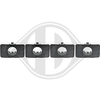 Diederichs Halter, Sensor-Einparkhilfe [Hersteller-Nr. ZUB00184] für Mercedes-Benz von DIEDERICHS