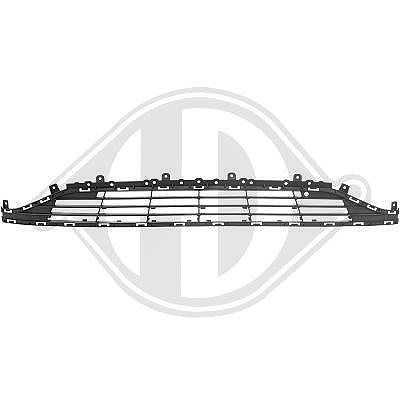Diederichs Lüftungsgitter, Stoßfänger [Hersteller-Nr. 1808045] für Opel von DIEDERICHS