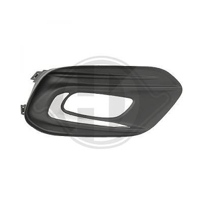 Diederichs Lüftungsgitter, Stoßfänger [Hersteller-Nr. 3464048] für Fiat von DIEDERICHS