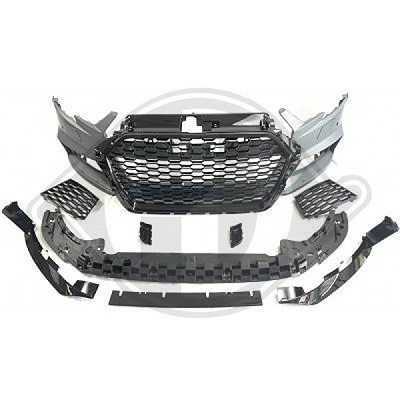 Diederichs Stoßfänger [Hersteller-Nr. 1033651] für Audi von DIEDERICHS