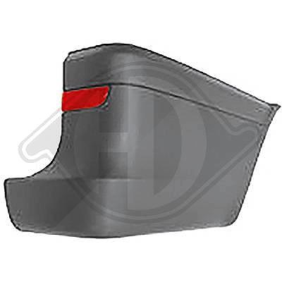 Diederichs Stoßfänger [Hersteller-Nr. 1667058] für Mercedes-Benz von DIEDERICHS