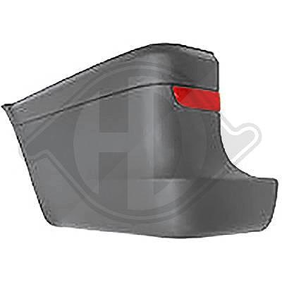 Diederichs Stoßfänger [Hersteller-Nr. 1667059] für Mercedes-Benz von DIEDERICHS