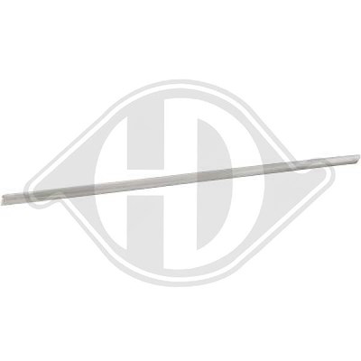 Diederichs Zier-/Schutzleiste, Kotflügel [Hersteller-Nr. 1645240] für Mercedes-Benz von DIEDERICHS