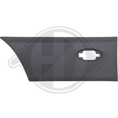 Diederichs Zier-/Schutzleiste, Seitenwand [Hersteller-Nr. 4487362] für Nissan, Opel, Renault von DIEDERICHS