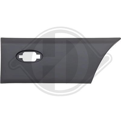 Diederichs Zier-/Schutzleiste, Seitenwand [Hersteller-Nr. 4487363] für Nissan, Opel, Renault von DIEDERICHS