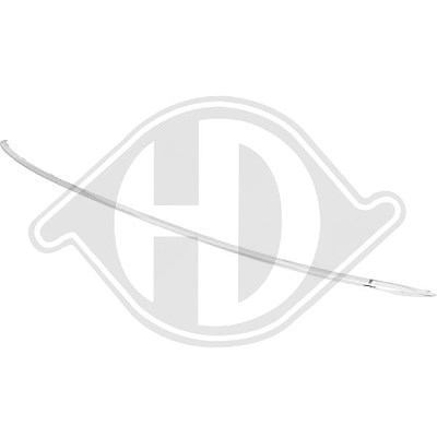 Diederichs Zier-/Schutzleiste, Stoßfänger [Hersteller-Nr. 1020167] für Audi von DIEDERICHS