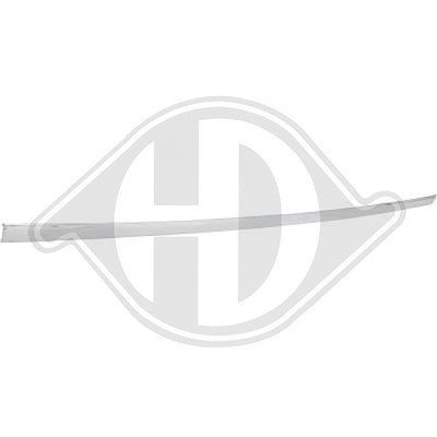 Diederichs Zier-/Schutzleiste, Stoßfänger [Hersteller-Nr. 1645061] für Mercedes-Benz von DIEDERICHS