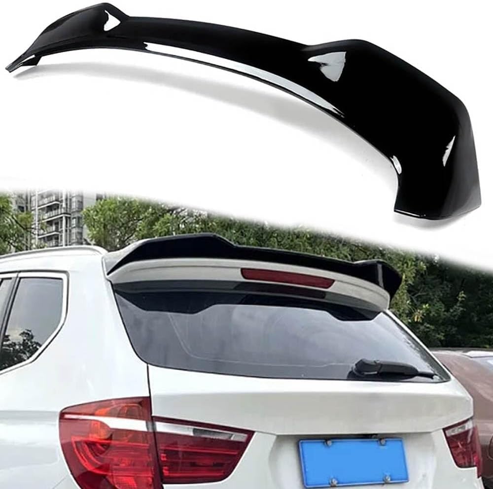 ABS Auto Heckspoiler für BMW X3 F25 2011-2017,Auto Heckstoßstange Spoiler Heckspoiler Stoßstange Schützen Abdeckung Zubehör von DIGBYS