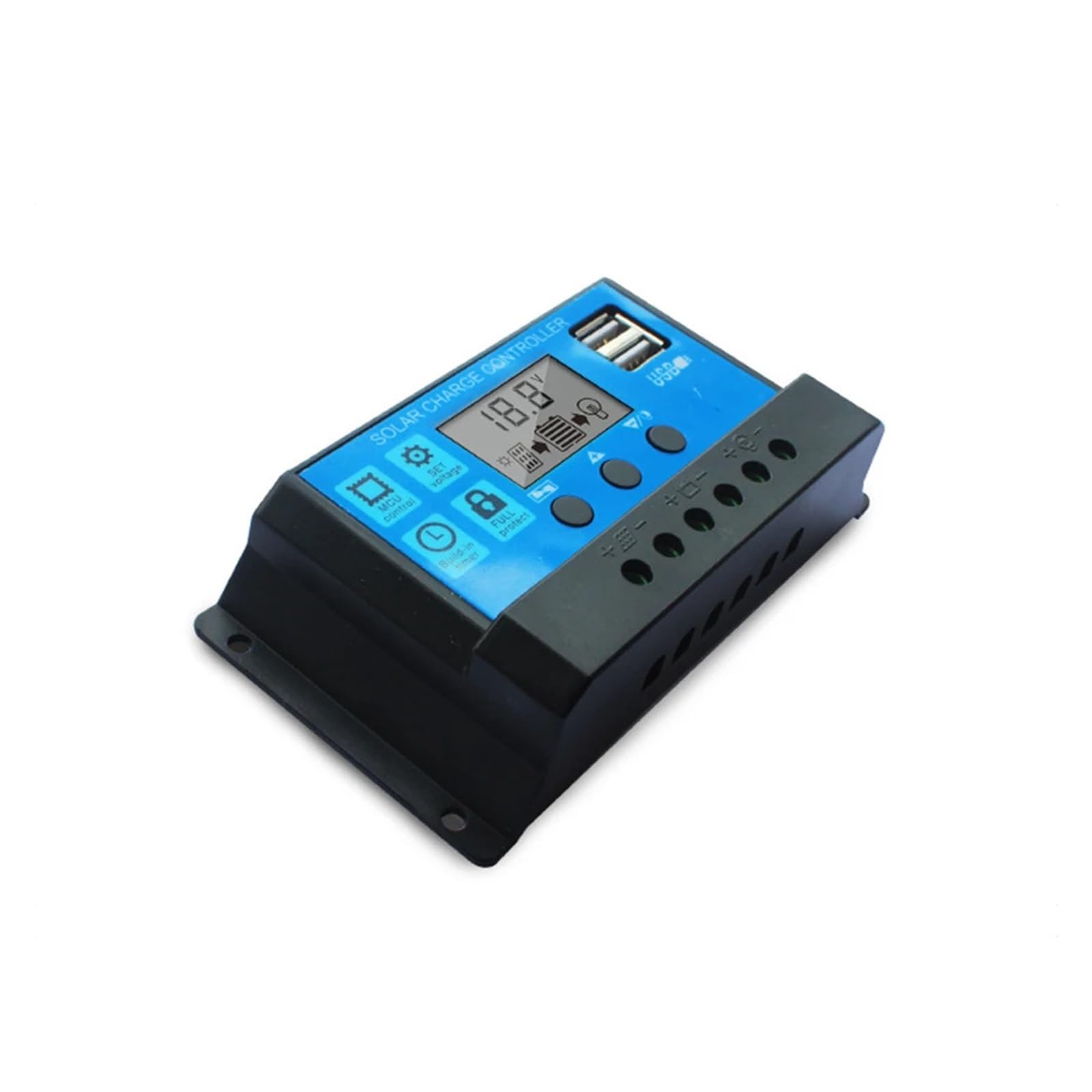 Solarregler, 100A Solarladeregler, Verbesserter Solarpanel-USB-Anschluss, Intelligenter Regler For Solarpanel-Batterie, Straßenlaternen-Controller Solarregler, 100A Solarladeregler, Verbesserter Solarpanel-USB-Anschluss, Intelligenter Regler For Solarpanel-Batterie, Straßenlaternen-Controller von DIGNIFE