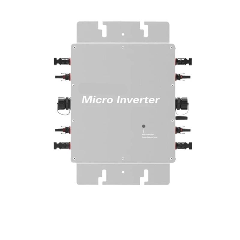 Solarwechselrichter, 1600W Drahtlose Micro Wechselrichter Solar Grid Tie Konverter DC22-60V zu AC Auto Schalter von DIGNIFE