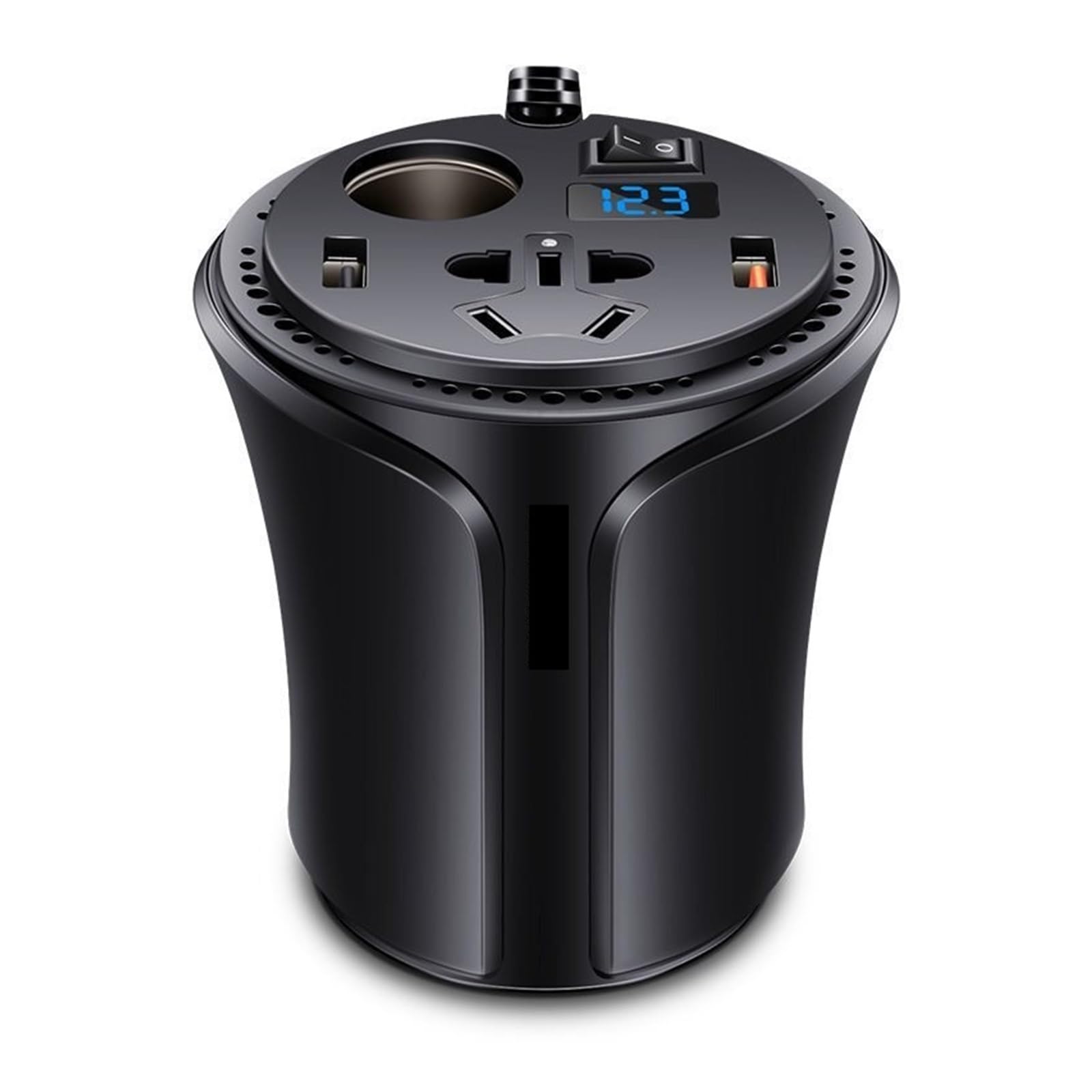 Solarwechselrichter, Auto Wechselrichter Auto Spannungswandler Auto Qualcomm Schnittstelle 12VDC zu AC Solarwechselrichter, Auto Wechselrichter Auto Spannungswandler Auto Qualcomm Schnittstelle 12VDC zu AC von DIGNIFE