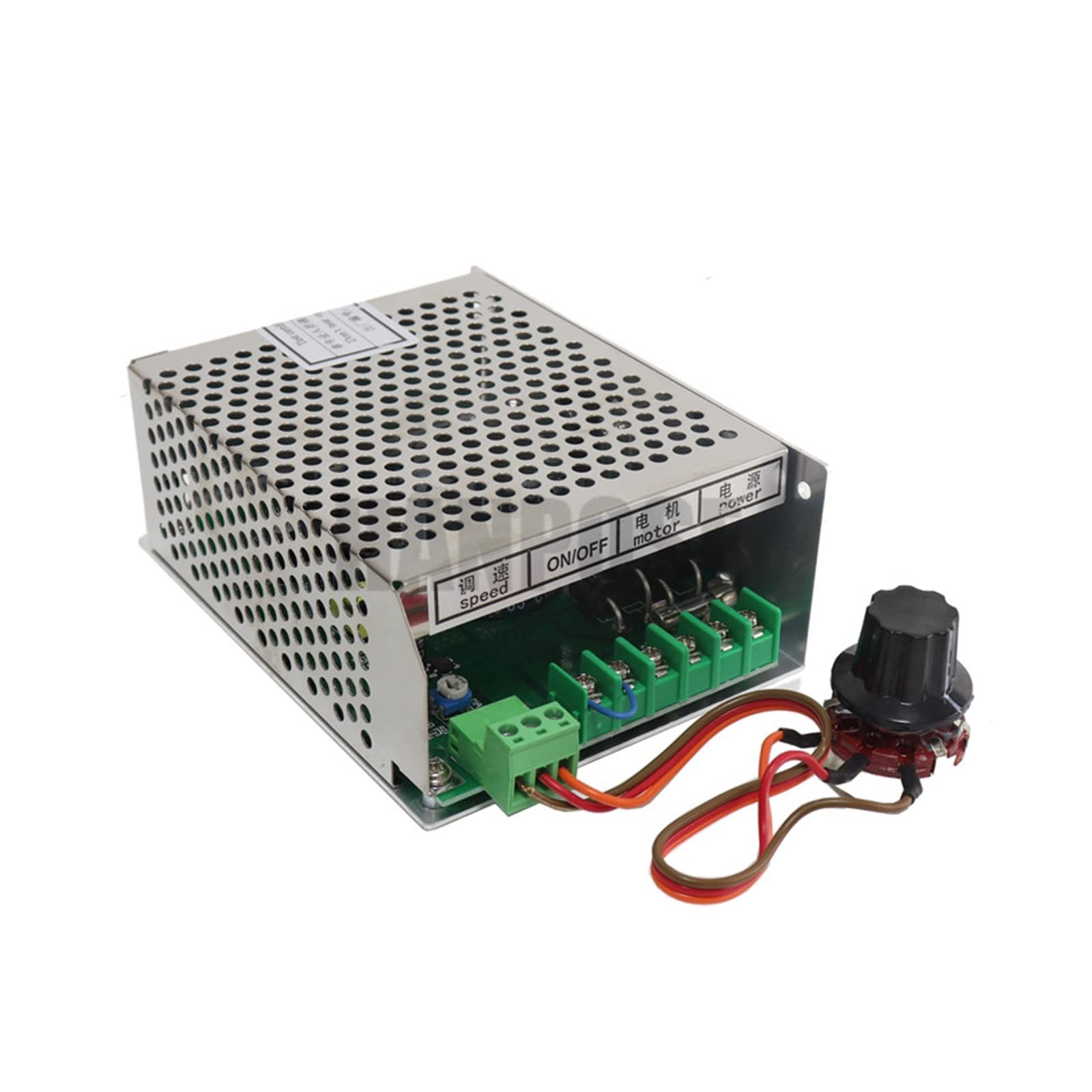 Spindelmotor, 0,5 kW Klemmen Luftgekühlt Luftgekühlte Spindel ER11 Spannfutter CNC 500 W Spindelmotor + Netzteil Drehzahlregler(10tons 5tons) von DIGNIFE