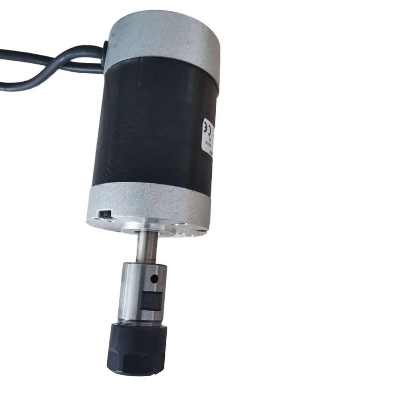 Spindelmotor, 200W/0,2KW /ER16 Bürstenloser DC-Spindelmotor+55MM Klemme mit Schrauben+20-50VDC Schrittmotortreiber+48VDC 4,2A Netzteil(Package1) von DIGNIFE