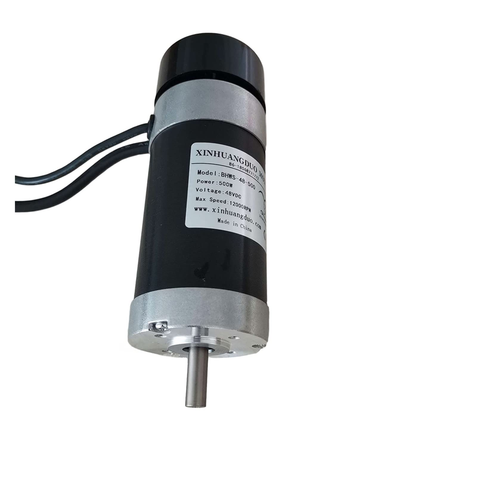 Spindelmotor, 48 V 500 W bürstenloser Spindelmotor + 57 mm Klemme mit Schrauben + 48 V bürstenloser Motortreiber + 48 VDC 10,5 A Netzteil(Package1) von DIGNIFE