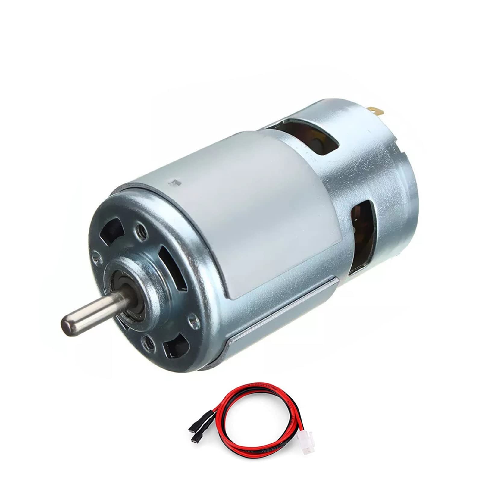 Spindelmotor, 775 Spindelmotor DC 12V-24V 20000 U/min Mini-Elektromotor Kugellager Großes Drehmoment Hochleistungsspindel for CNC 3018 Graveur(775 Motor) von DIGNIFE