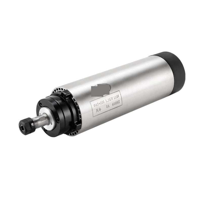 Spindelmotor, Luftgekühlte Spindel 1,5 kW 1500 W 65 mm 4 Lager 24000 U/min 400 Hz Luftkühlung CNC-Motor for CNC-Fräsmaschinen aus Holz von DIGNIFE