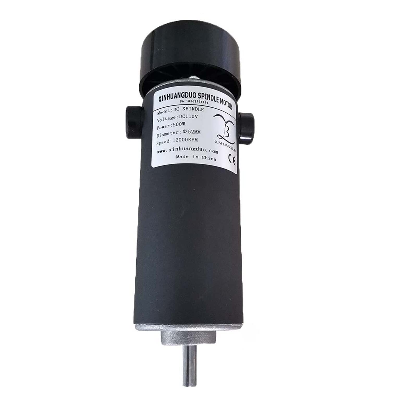Spindelmotor, Luftgekühlter 0,5-kW-CNC-Spindelmotor-Kit-Motor + Lüfter 500-W-Spindelmotor + Drehzahlregler for die Stromversorgung for Gravieren(5tons 2.5tons) von DIGNIFE