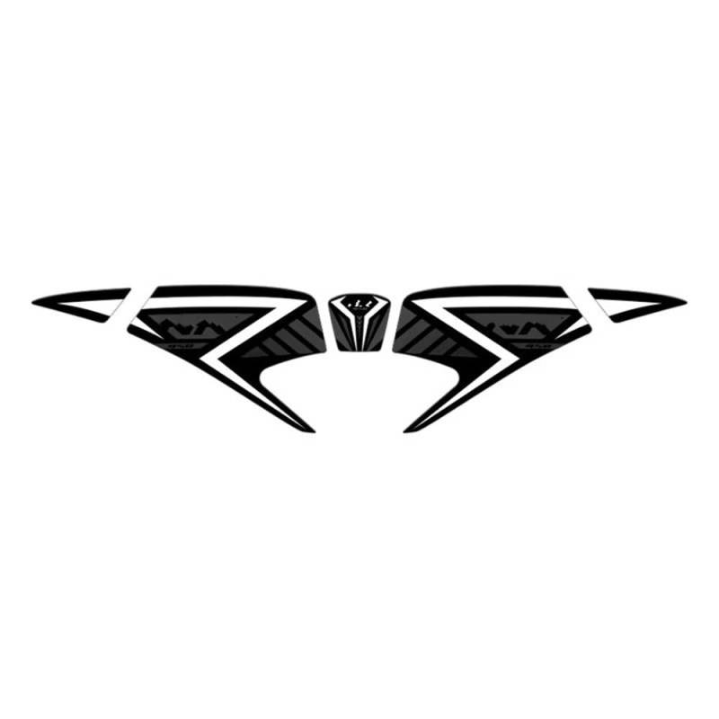 Tankschutz Tankaufkleber FÜR Cf&moto FÜR 450NK Motorrad Körper Verkleidung Aufkleber Decals Protector Aufkleber Aufkleber(Style 1) von DIINJ
