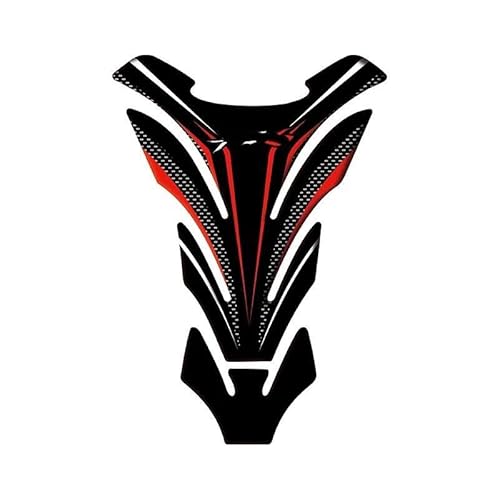 Tankschutz Tankaufkleber Für FZ6 Für FZ6N Für Tank Für FZ 6 Carbon-Look Motorrad Tank Pad Protector Aufkleber Aufkleber Fall(5 red) von DIINJ