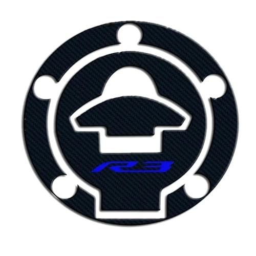 Tankschutz Tankaufkleber Für YZF Für R3 Für YZFR3 2014-2020 Tank Pad Tankdeckel Abdeckung Aufkleber Motorrad Griff Aufkleber(Style 1) von DIINJ