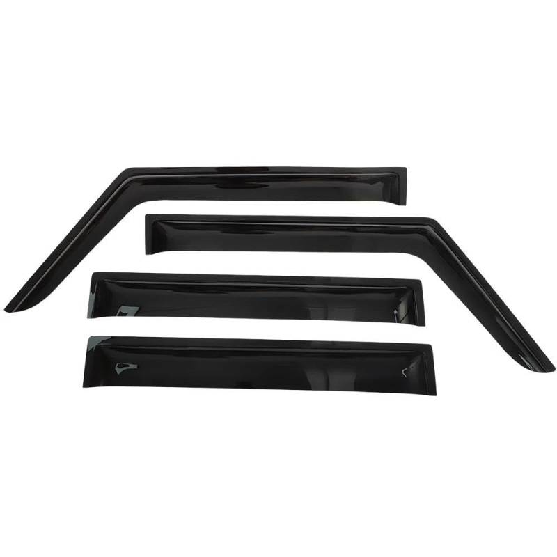 Windabweiser Regenabweiser Auto Seite Fenster Wind Deflektoren Vent Visiere Sonne Wind Regen Für Wrangler Für Jl 18-22 4 Tür von DIINJ