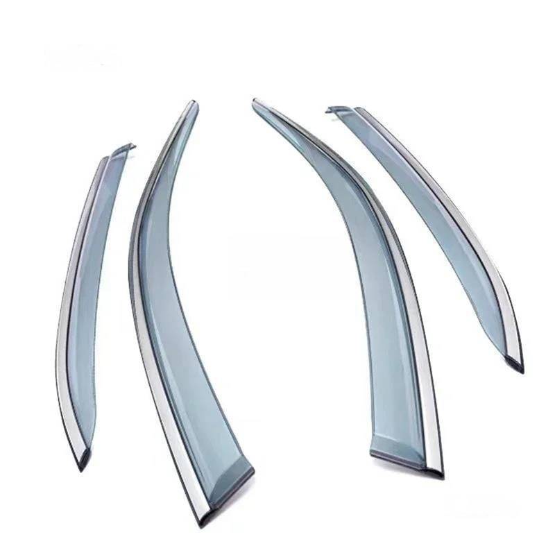 Windabweiser Regenabweiser Für Cayenne 2002-2024 Fenster Visor Vent Shade Regen Sonnenschutz Deflektor Markisen Heime Abdeckung(2011-2017) von DIINJ