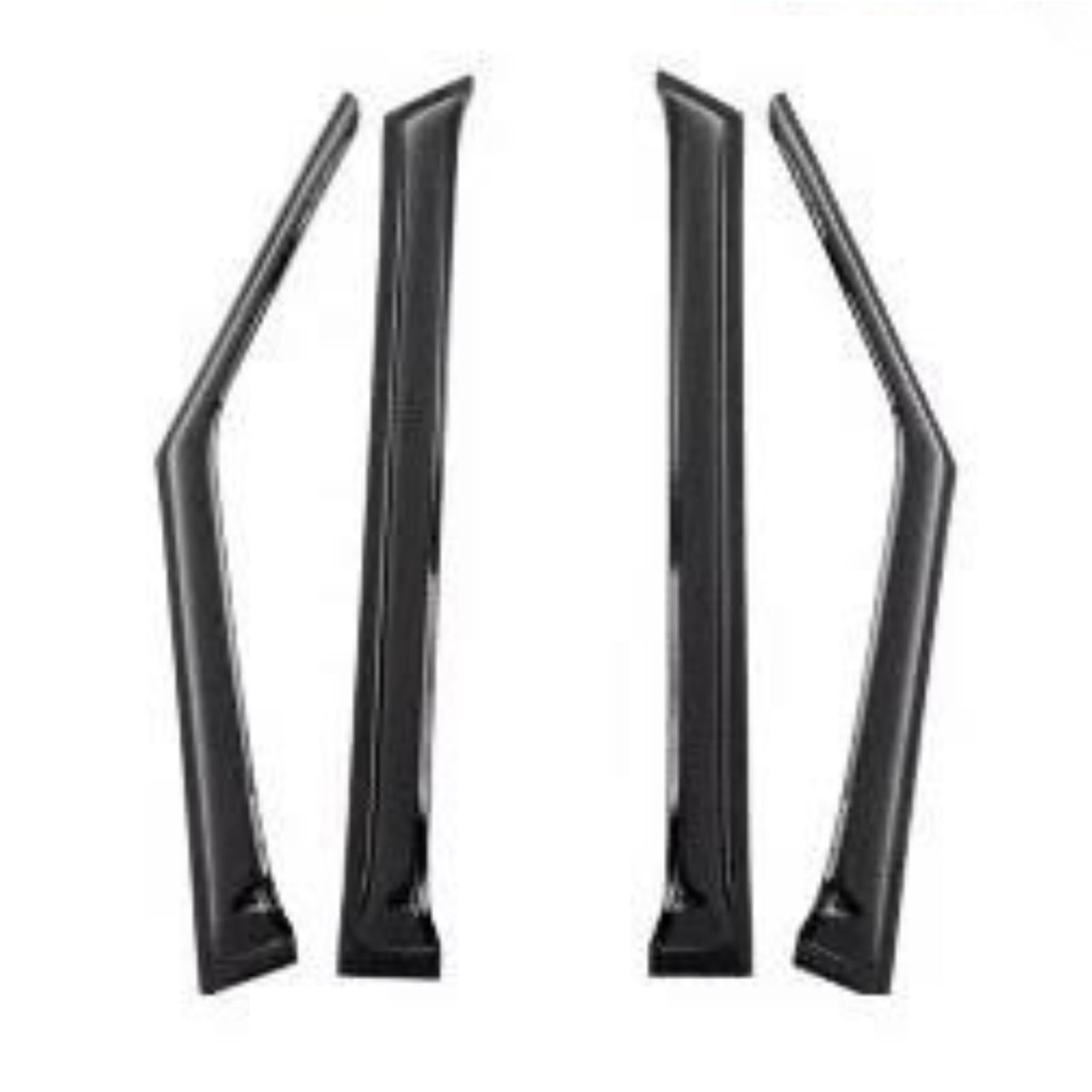 Windabweiser Regenabweiser Für JETOUR Für T2 2023-2025 Fenster Visor Vent Shade Regen Sonnenschutz Deflektor Markisen Heime Abdeckungen(Black 4PCS) von DIINJ