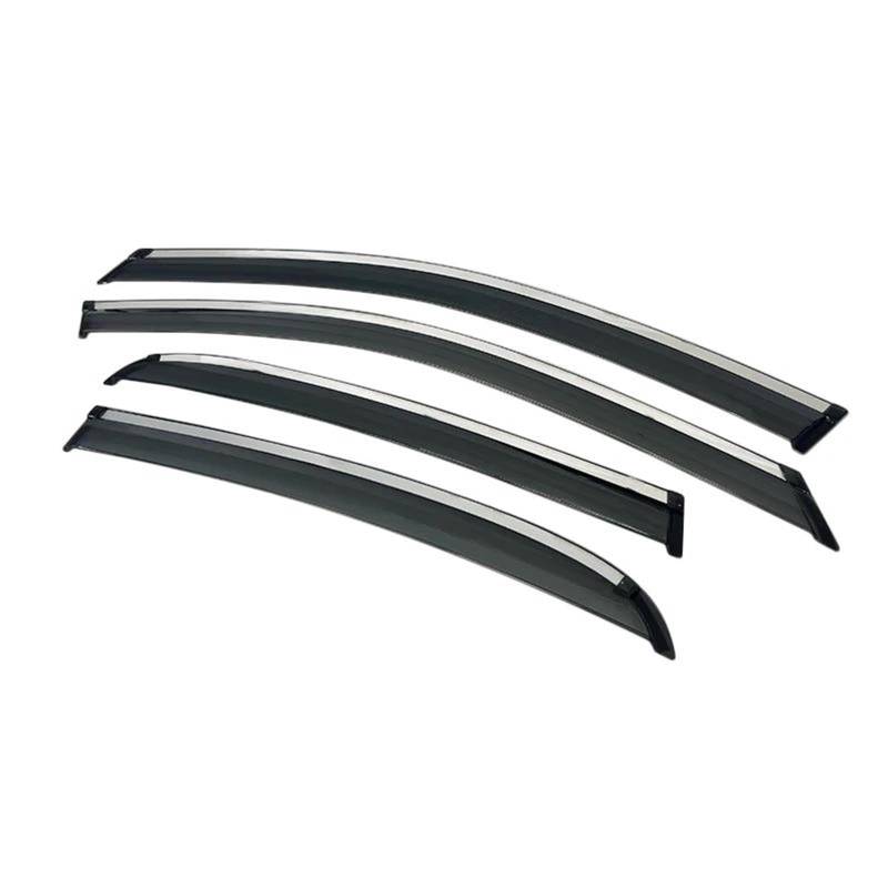 Windabweiser Regenabweiser Für Peugeot 207 2009-2013 Auto Fenster Visiere Sonne Regen Schutz Deflektor von DIINJ