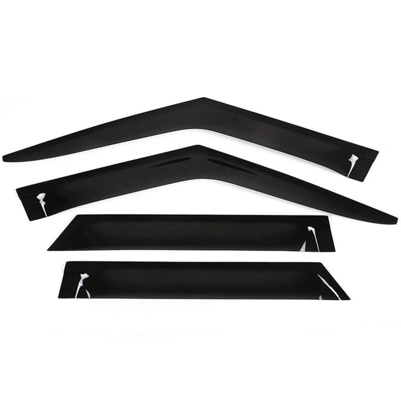 Windabweiser Regenabweiser Für Range Für Rover Für Sport Für L461 2023+ Türfenster-Visier-Entlüftungsblenden Sonnen- Und Regenschutz 4-TLG von DIINJ
