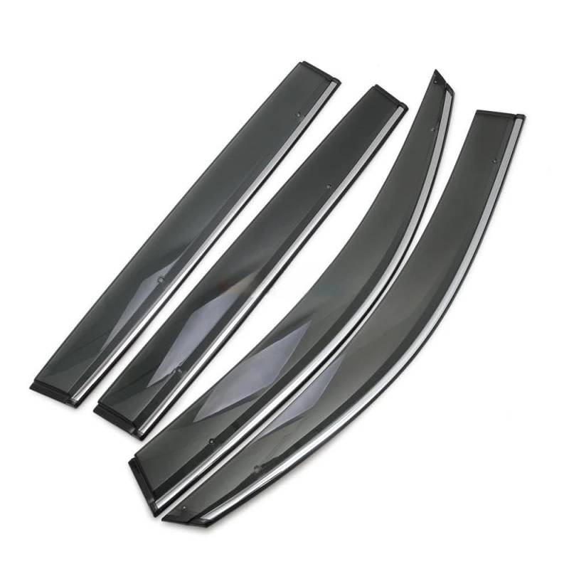 Windabweiser Regenabweiser Für Tiguan Für MK2 2017-2021 Autofenster Windabweiser Sonnenschutz Regen Vent Visierabdeckung von DIINJ