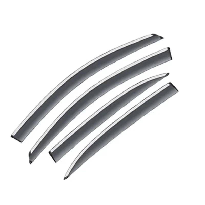 Windabweiser Regenabweiser Für Tiguan L Pro 2024~2025 4X Deflektor Wachen Windschutzscheibe Auto Seite Fenster Visiere Trim von DIINJ