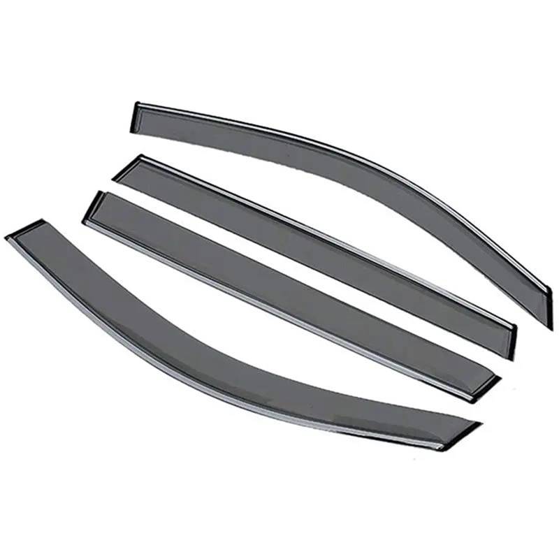 Windabweiser Regenabweiser Für Touareg 7L 7P 2002~2018 Autofenster Visier Abdeckung Guards Windabweiser von DIINJ