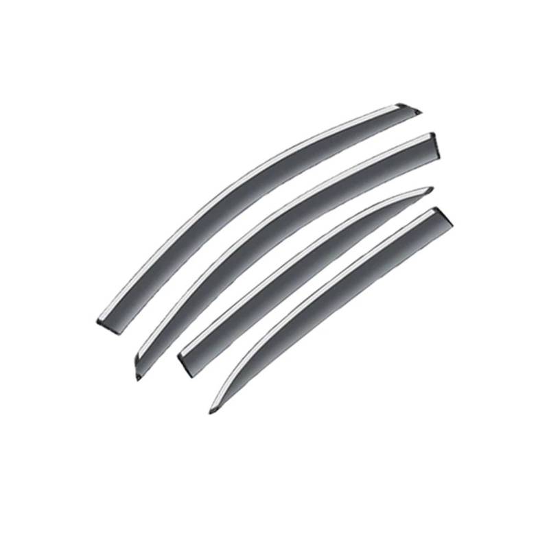 Windabweiser Regenabweiser Für Touareg 7P 2011~2018 2. 4X Autofenster Visiere Deflektoren Regen Augenbrauen Wachen Sonnenblende Markise von DIINJ