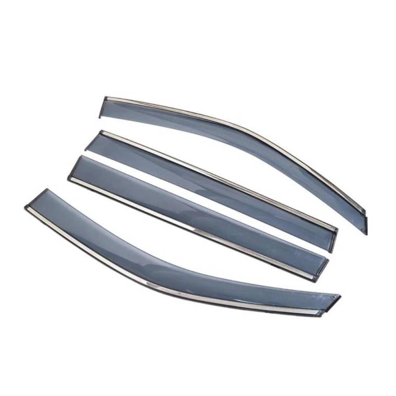 Windabweiser Regenabweiser Für Touran 2016~2023 2X Auto Fenster Regen Augenbraue Wachen Sonnenblende Markise Trim von DIINJ
