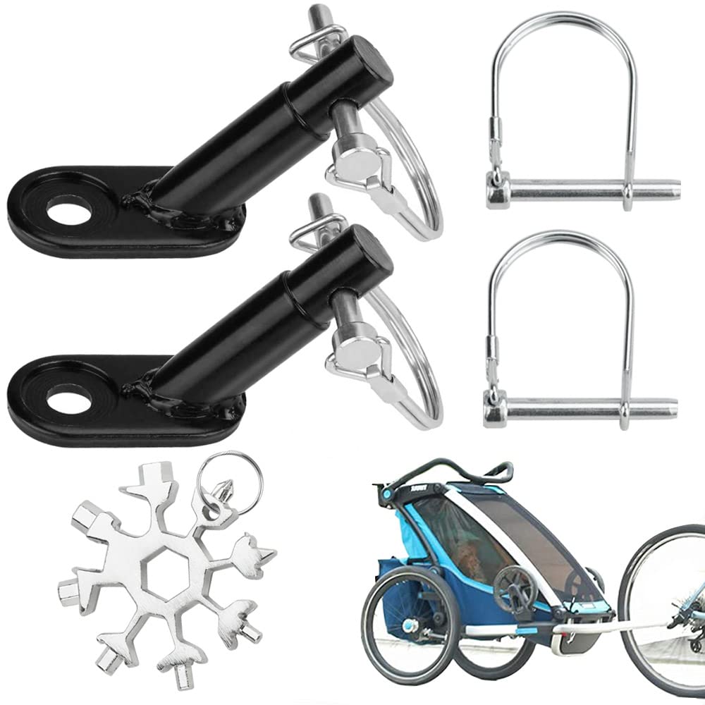 DIKEBAO 2 Stück Fahrradkupplung Anhänger Universal Fahrrad Anhängerkupplung Sattelstütze Kupplungen Fahrradanhänger für Kinderanhänger Hundeanhänger + 4 Sicherungsstift +1 multifunktionsschlüssel DIKEBAO 2 Stück Fahrradkupplung Anhänger Universal Fahrrad Anhängerkupplung Sattelstütze Kupplungen Fahrradanhänger für Kinderanhänger Hundeanhänger + 4 Sicherungsstift +1 multifunktionsschlüssel von DIKEBAO