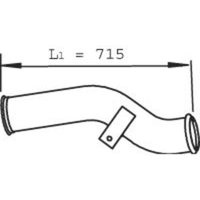 Abgasrohr DINEX 21297 von Dinex