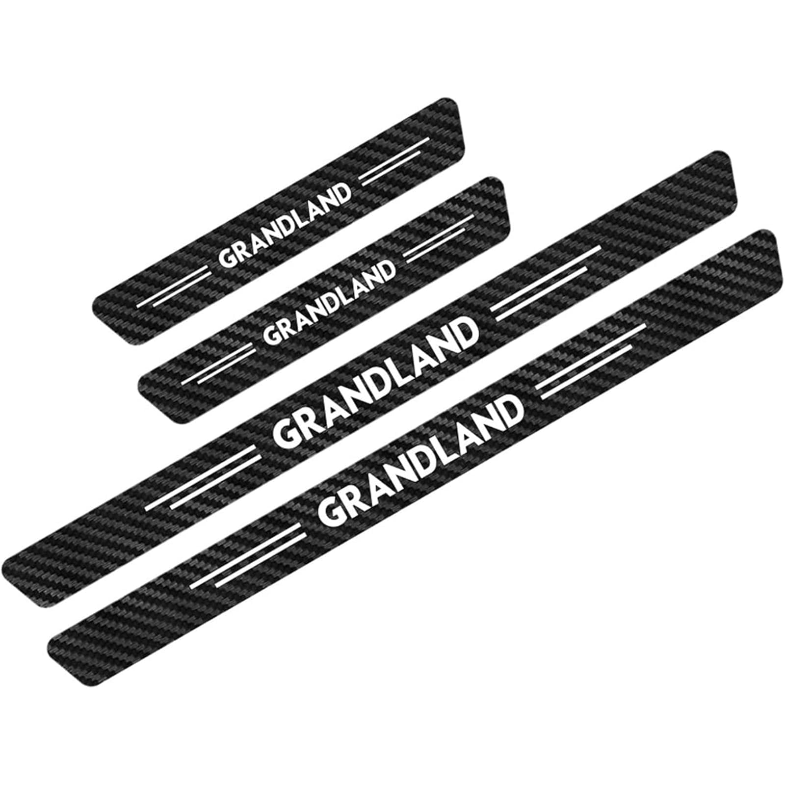 4 Stück Einstiegsleisten Schutz für Opel Grandland, Auto Türeinstiegsschutz Aufkleber Einstiegsleisten und Türschweller Kohlefaser,White 4 Stück Einstiegsleisten Schutz für Opel Grandland, Auto Türeinstiegsschutz Aufkleber Einstiegsleisten und Türschweller Kohlefaser,White von DINGDAA