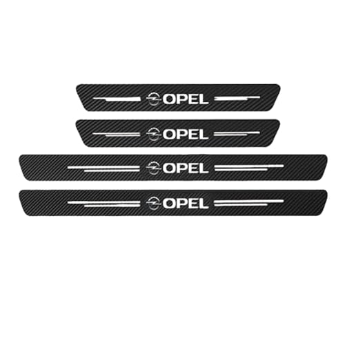 4 Stück Einstiegsleisten Schutz für Opel Vauxhall Mokka B 2020 2021 2022 2023 2024, Auto Türeinstiegsschutz Aufkleber Einstiegsleisten und Türschweller Kohlefaser 4 Stück Einstiegsleisten Schutz für Opel Vauxhall Mokka B 2020 2021 2022 2023 2024, Auto Türeinstiegsschutz Aufkleber Einstiegsleisten und Türschweller Kohlefaser von DINGDAA