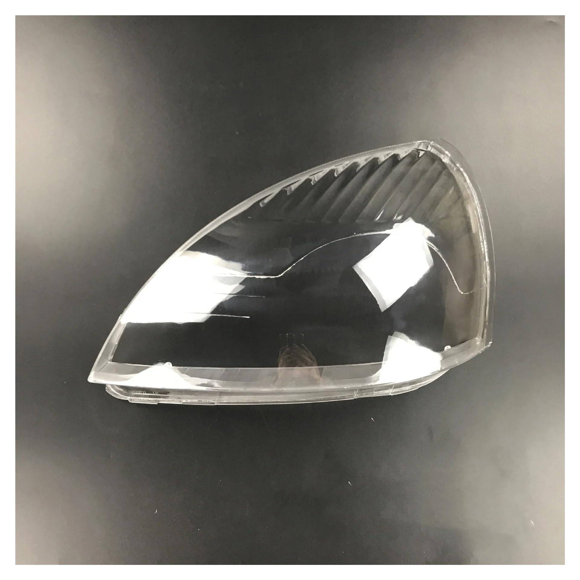 Autoscheinwerfer-Abdecklinse Auto Scheinwerfer Glas Objektiv Abdeckung Für CLIO 2003 2004 Scheinwerfer PC Abdeckung Vorne Große Lampe Schatten Shell von DINGFAFA