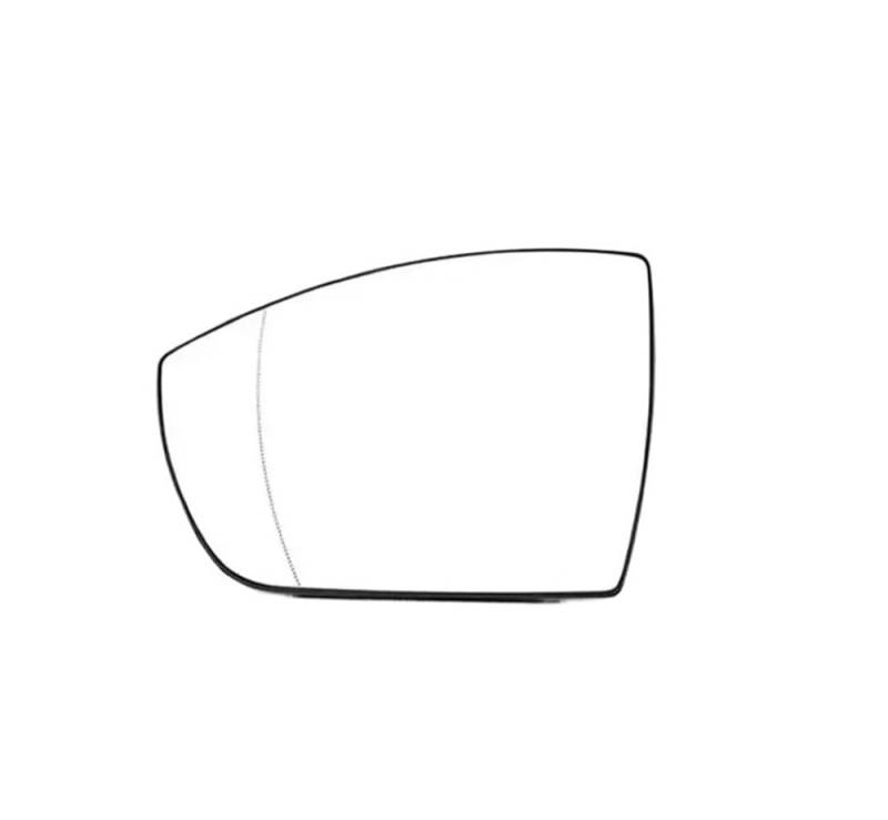 Ersatzlinsen Rückspiegel Für Ecosport 2013–2019 Auto-Außenspiegel reflektierende Glaslinse Rückspiegellinsen Rückspiegellinse von DINGFAFA