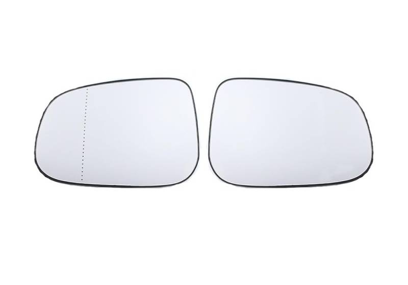 Ersatzlinsen Rückspiegel Für Jaguar XF 2009-2019 XFL 2017-2023 Auto Rearview Außenspiegel Objektiv Tür Flügel Rückspiegel Glas Rückspiegellinse von DINGFAFA