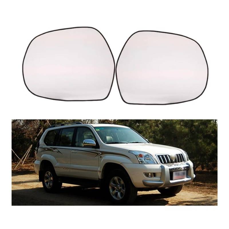Ersatzlinsen Rückspiegel Für Land Für Cruiser Für Prado 2002-2010 Auto Umkehrspiegel Reflektor Rückspiegel Rückspiegellinse von DINGFAFA
