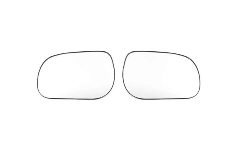 Ersatzlinsen Rückspiegel Für RAV4 2009 2010 2011 2012 Auto Rearview Außenspiegel Objektiv Tür Flügel Rückspiegel Glas Mit Rückspiegellinse von DINGFAFA