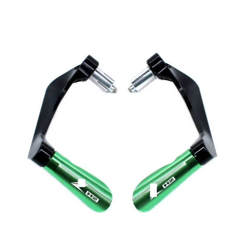 Motorrad Bremsschutz Für Z H2 ZH2 Zh2 NI&nja H2 R 2019-2020 Motorrad 7/8 "22mm CNC Lenker Griffe Schutz Bremse Kupplung Hebel Schutz Protector von DINGFAFA